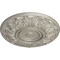 Ekena Millwork Whitman Ceiling Medallion (For Canopies up to 3 3/4"), Hand-Painted Pearl White, 13"OD x 1 3/8"P CM13WHPWS - alternate 3